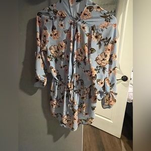 Women’s floral blouse